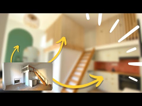 RENOVATION OF A FRENCH FLAT in 15 minutes - 8 MONTH TIMELAPSE