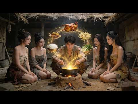 Reborn famine-year, poorguy awake[food system], 5 beauty depend him change fate!