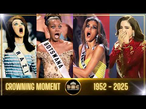 Miss Universe | EVERY CROWNING MOMENT 1952-2025