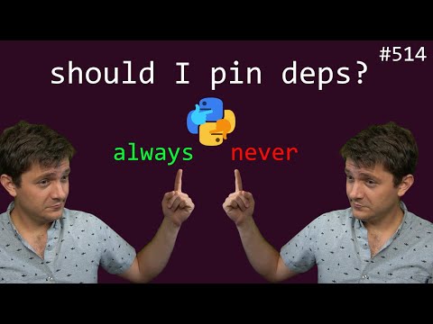 when should I pin deps: never and always! (intermediate) anthony explains #514