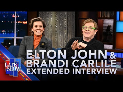 "I Wrote Him A Letter" - How Brandi Carlile Met Elton John - EXTENDED INTERVIEW