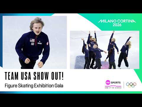 Team USA deliver fun performance to Beyonce & more in figure skating gala 🇺🇸 | Winter Olympics 2026