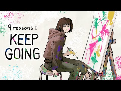 How I stay motivated to keep making art :]