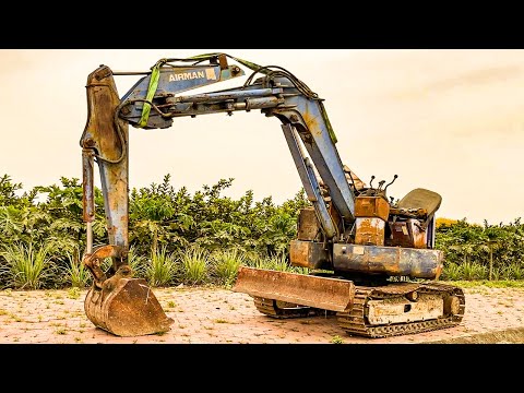 KOMATSU Excavator Badly Damaged Restoration Project // Amazing Restoration Project - P1