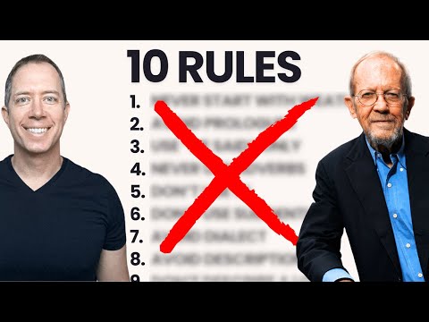 Famous Author's Writing Rules DEBUNKED