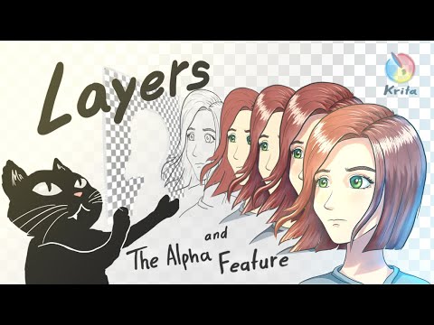 Clipping Masks: Alpha inheritance, Alpha Lock & Groups in Krita