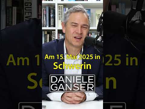 Daniele Ganser am 15. Mai 2025 in Schwerin