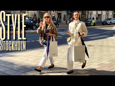 +16°C☀️in Stockholm | Early Autumn Stylish Outfits for Women and Man | Swedish Fashion Trends 2025
