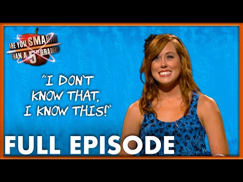 Will She Make It To $40,000 Bonus Q? | Are You Smarter Than A 5th Grader? | Full Episode | S06E39
