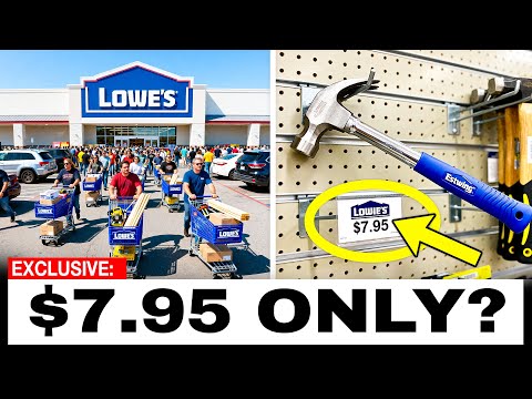 12 Cheapest Lowe's Tools That LAST FOREVER