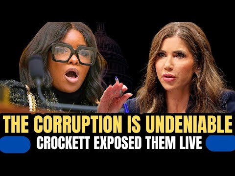 Jasmine Crockett Lays Out Corruption Allegations Against Kristi Noem, In Explosive Hearing