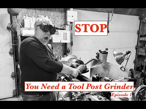 DIY Lathe Tool Post Grinder -  Part 1