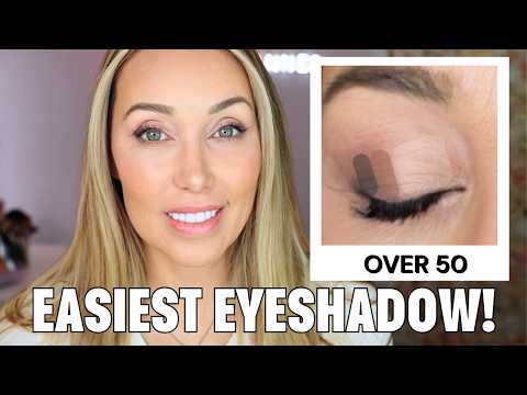 EASY EYESHADOW TUTORIAL FOR MATURE SKIN