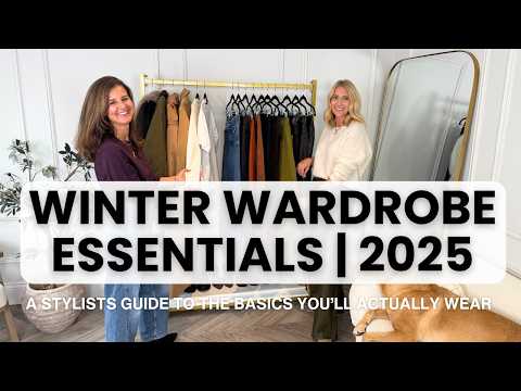 Winter Wardrobe Essentials 2025 for Women | A Stylist’s Guide to Basics You’ll Actually Wear.