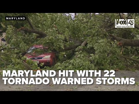 Parts of Maryland hit by tornadoes, storms cause flooding and damage