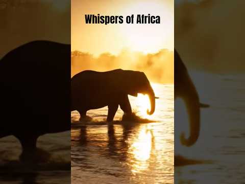 **Africa's Deepest Calm 🌅🐘