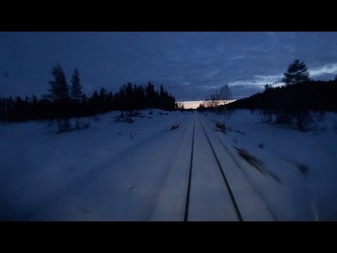 Driver`s Eye View: Mosjøen-Grong before nightfall (Di4)