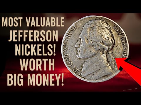 Top 10 Ultra-Rare Jefferson Nickels Worth $21,000,000+ | Most Valuable 5¢ Coins in America!