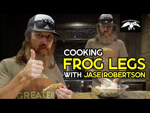 Cooking FRIED FROG LEGS with Jase Robertson