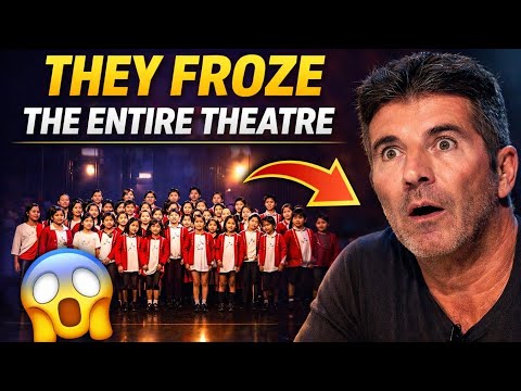 48 Filipino Kids From Cebu SHOCK AGT 😱 | Simon Cowell Stunned — Theatre Falls Silent
