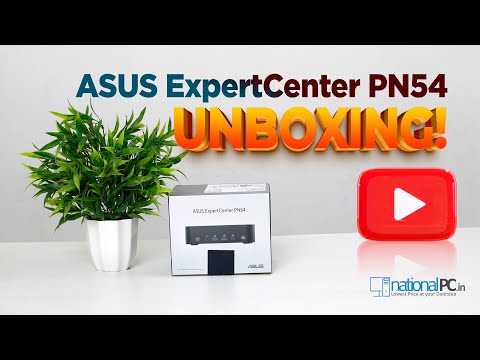 ASUS ExpertCenter PN54 Compact Copilot+ Mini PC unboxing
