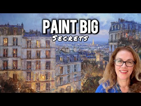 Avoid These Oil Painting Mistakes When Painting Large Canvases