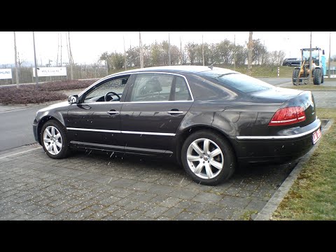 2010 Volkswagen Phaeton V6 TDI startup, engine and in-depth tour