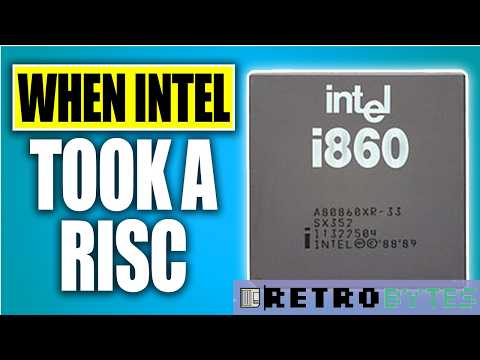 i860 Intel took a RISC: it did not end well