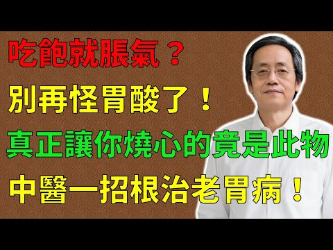 倪海廈：吃飽就脹氣？別再怪胃酸了！真正讓你「燒心」的竟是你最愛吃的這種食物！中醫一招3天根治老胃病！#倪海廈#倪師#養生 #中醫 #中醫調理#中醫食療 #中醫養生 #健康養生