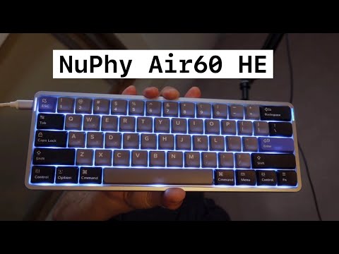 NuPhy Air60 HE REVIEW - Incredible switches with software that falls short