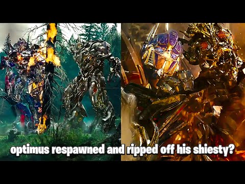 When OPTIMUS PRIME rebooted and BODIED the DECEPTICONS
