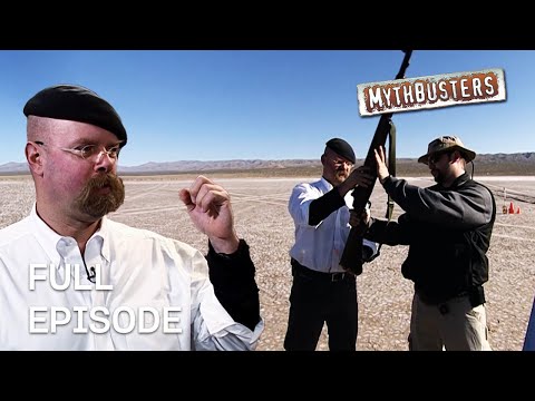 What happens to bullets fired straight into the air? | MythBusters | S3 E10 | Full Episode