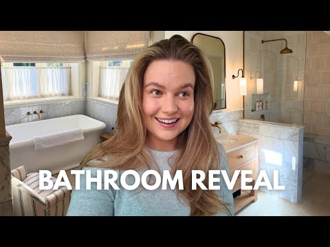 Our master bathroom reveal vlog + organisation!!! (and the things we got WRONG)