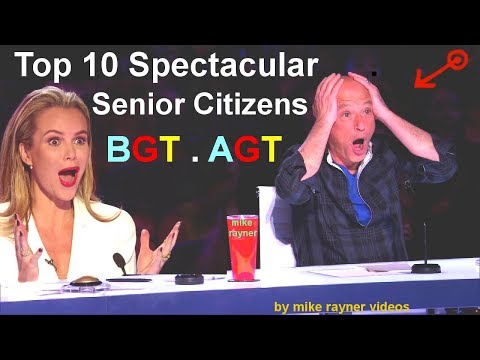 Top 10 Spectacular Senior Citizen Got Talent Auditions, This Video Has No Dislikes!