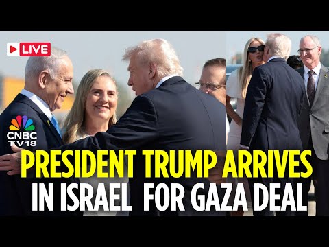 Israel LIVE: President Trump Arrives in Tel Aviv as Hostages Released | Trump Gaza Summit | N18G