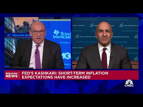 Watch CNBC's full interview with Minneapolis Fed President Neel Kashkari