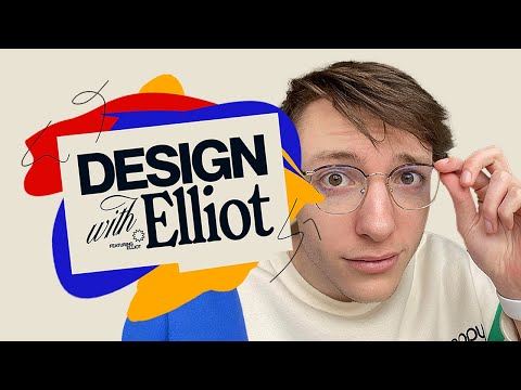 Making a VERY COOL Poster! | Design With Elliot #1
