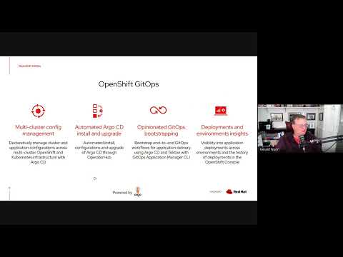 OpenShift Commons:  OpenShift GitOps with Gerald Nunn, Red Hat