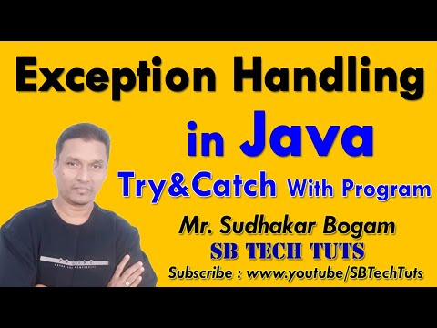 Exception Handling in java | What is Exception | Exception Handling | Java Programming | in Telugu