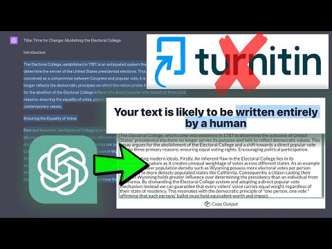 How to Bypass TurnItIn AI Writing Detection (ChatGPT)