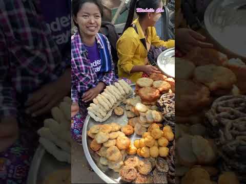 ကျောက်ပန်းတောင်းဈေး #myanmar #market #food #culture @michellechoMYN