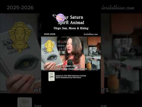 Virgo 2026 Sun Moon Rising: Swan Spirit Animal This Year #astrology #shorts #virgohoroscope