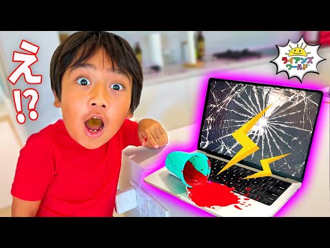 パパにドッキリしてみた😏