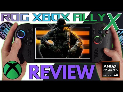ROG XBOX ALLY X \\ A VERY In-Depth Review - Benchmarks, Teardown, PC Gaming, Emulation & More!