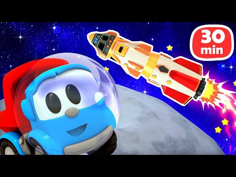 Leo der Lastwagen Kompilation. 4 Folgen mit Leo und Co. Cartoon auf Deutsch