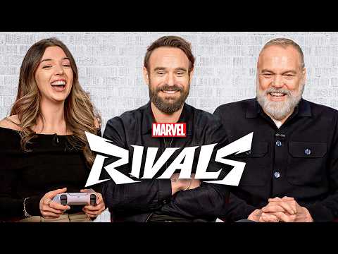 I Taught THE Daredevil & Kingpin How to Play Marvel Rivals (ft. Charlie Cox & Vincent D'onofrio)