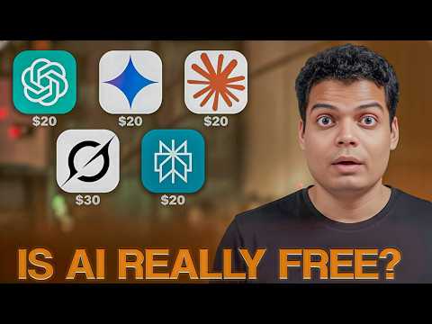 ChatGPT and Gemini are FREE now! Is it Good for us? #tanaypratap #hindi