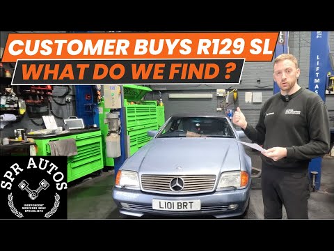 CUSTOMER BUYS - Legendary R129 Mercedes SL 320, back to mechanical best! WHAT DO WE FIND!? HOW MUCH?
