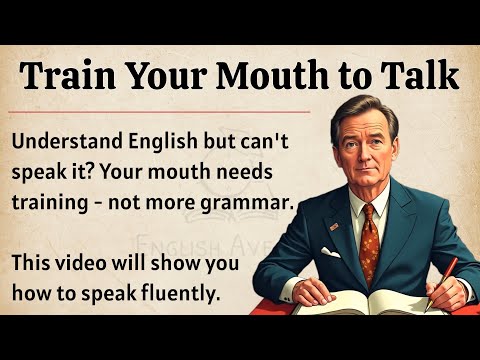 Train Your Mouth to Talk || Graded Reader || Speak Fluently English ✅️