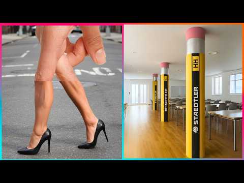 These Artists Are The Masters Of Illusion | Amazing Art Illusions ▶ 17